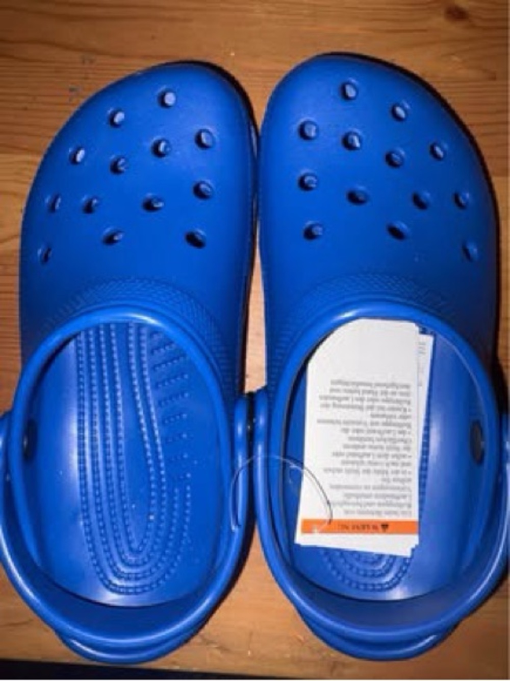 CROCS Kids Classic Clog in Bright Blue